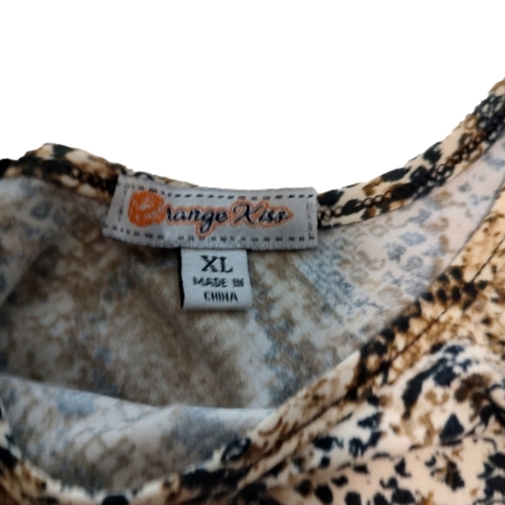 NWOT - Python Print Bodysuit - Picture 3 of 3